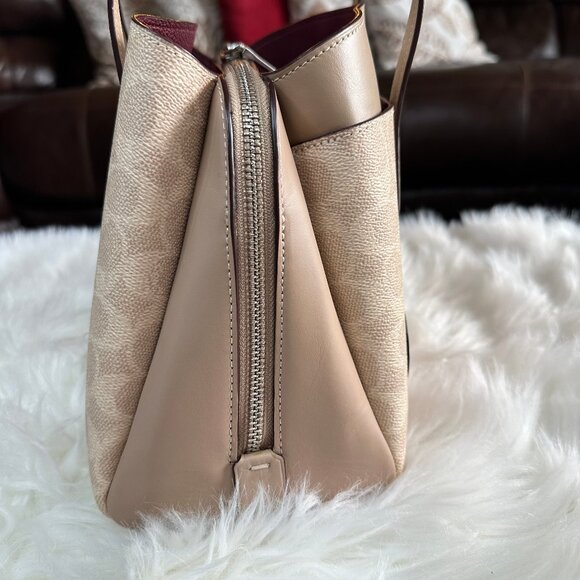 RARE Coach Disney x Coach Limited Edition Satchel In Signature Canvas - Picture 4 of 17